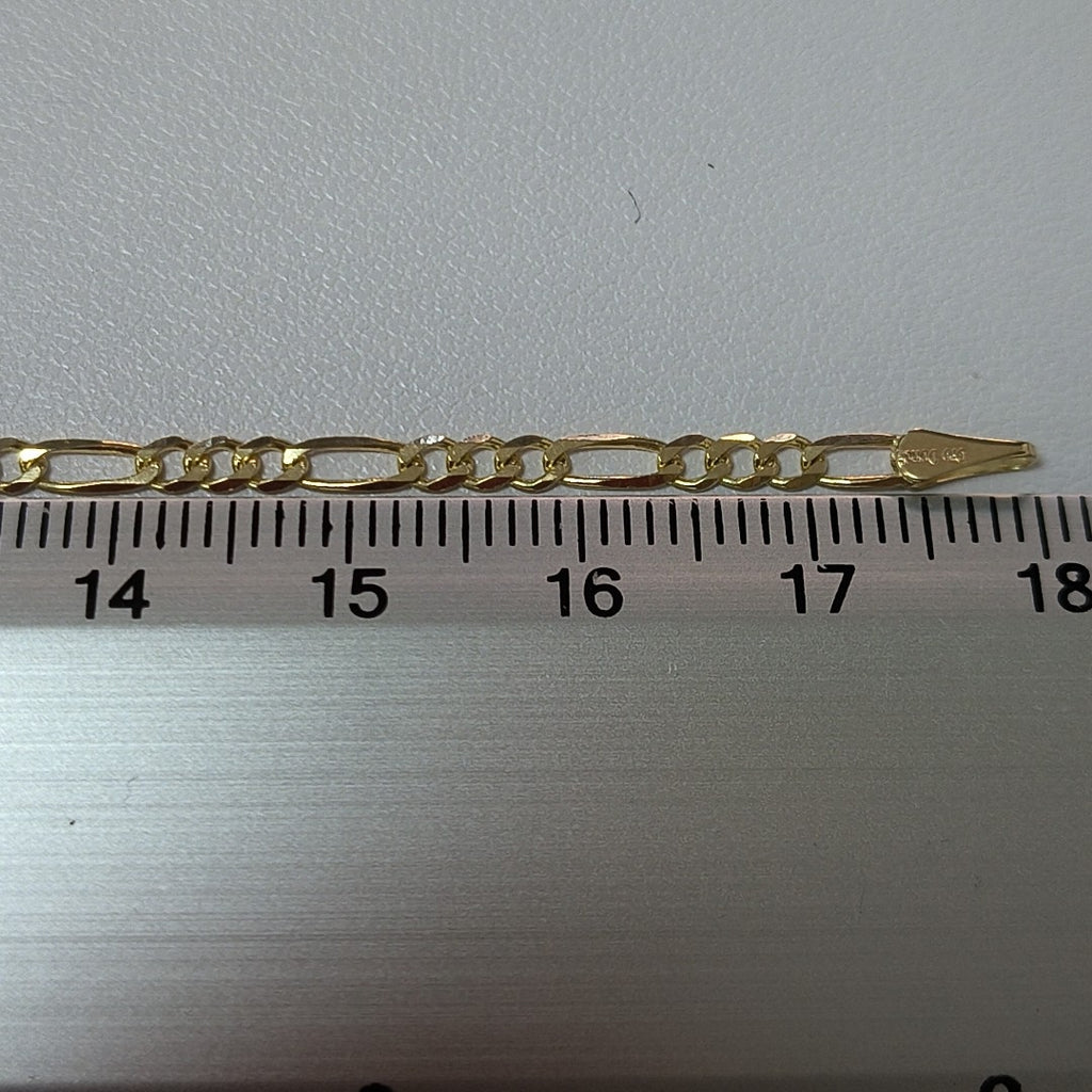 PULSERAS 3X1 ORO 14K 18 CM 1.8 GR (NUEVO)
