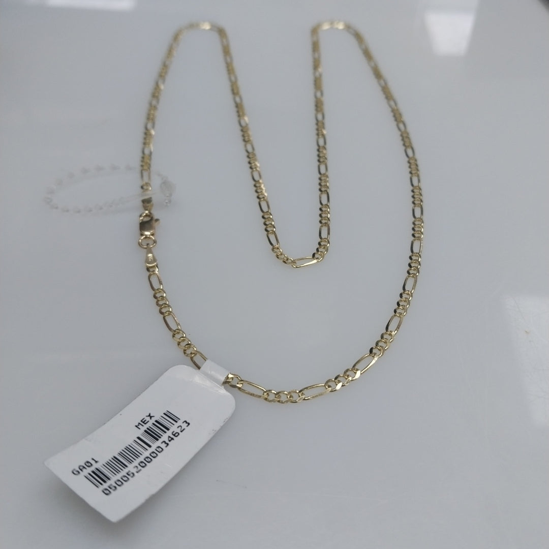 CADENAS 3X1 ORO 14K 55 CM 5.1 GR (NUEVO)
