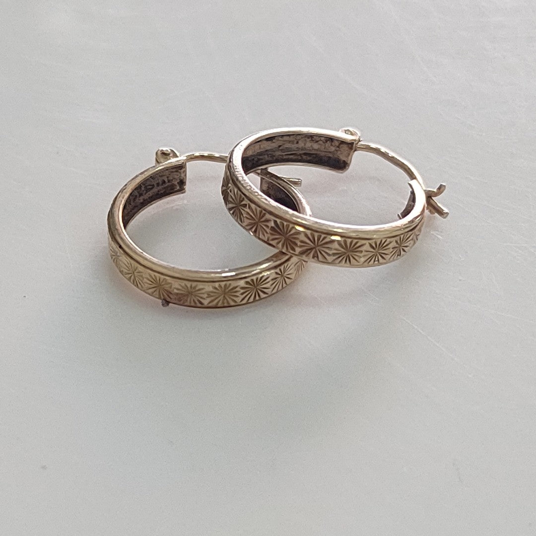 ARRACADAS PAR ORO 10 K 2,00 GRMS (SEMINUEVO)
