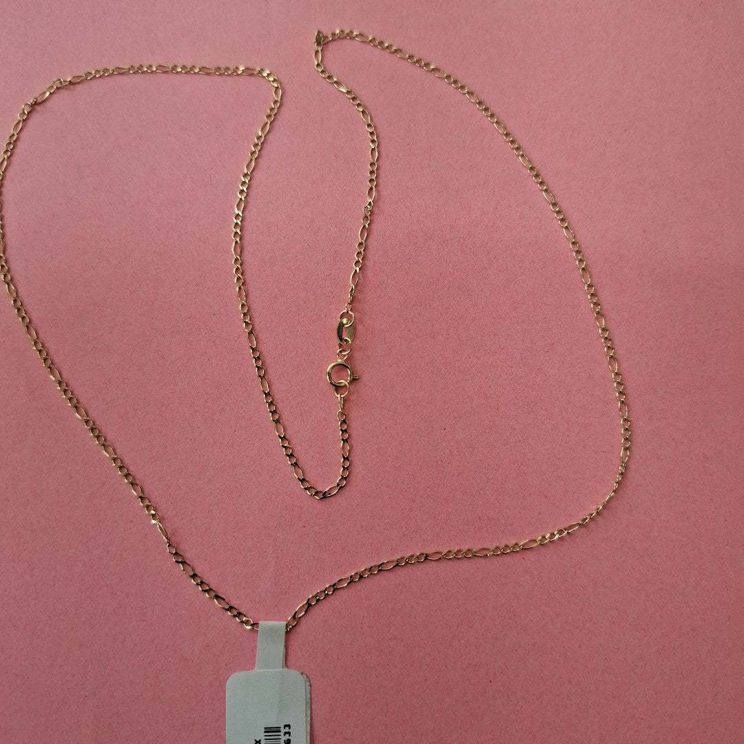 CADENAS TEJIDO ESLABONES ORO 10K 60 CM 2.3 GR (NUEVO)