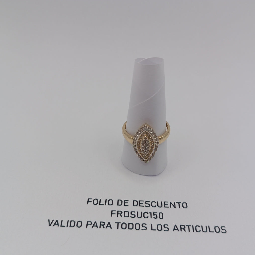ANILLOS DAMA ORO 10K 2.4 (NUEVO)