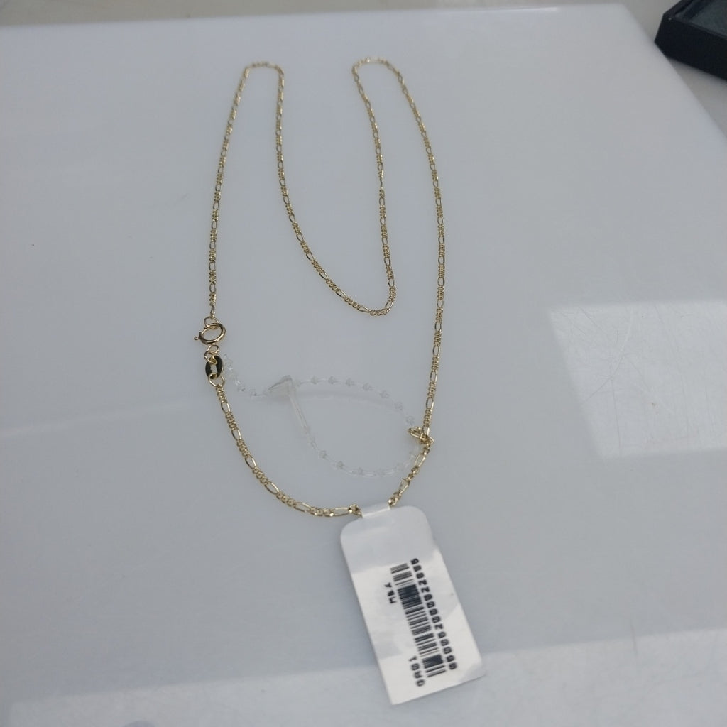 CADENAS TEJIDO 3X1 ORO 14K 55 CM 2.6 GR (NUEVO)