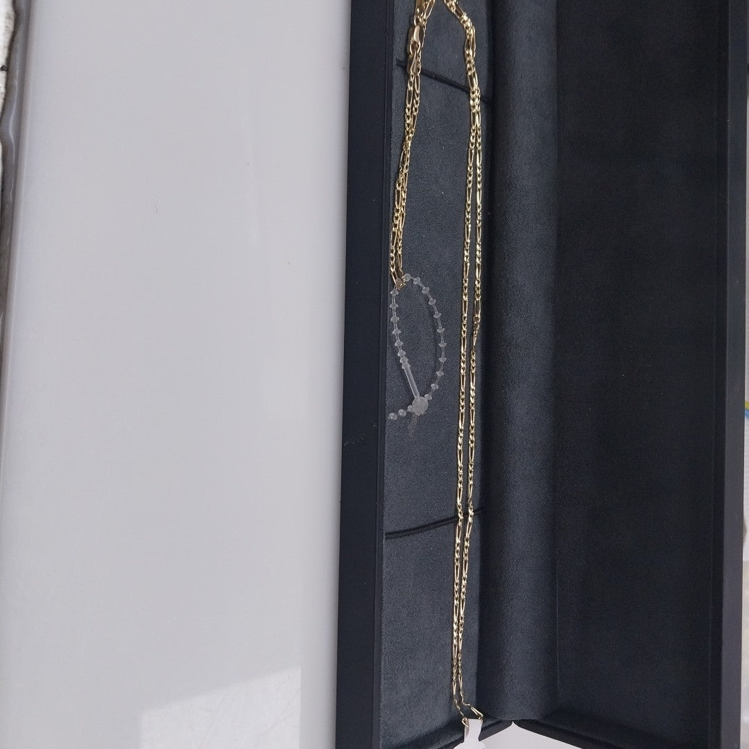 CADENAS 3X1 ORO 14K 55 CM 3.7 GR (NUEVO)