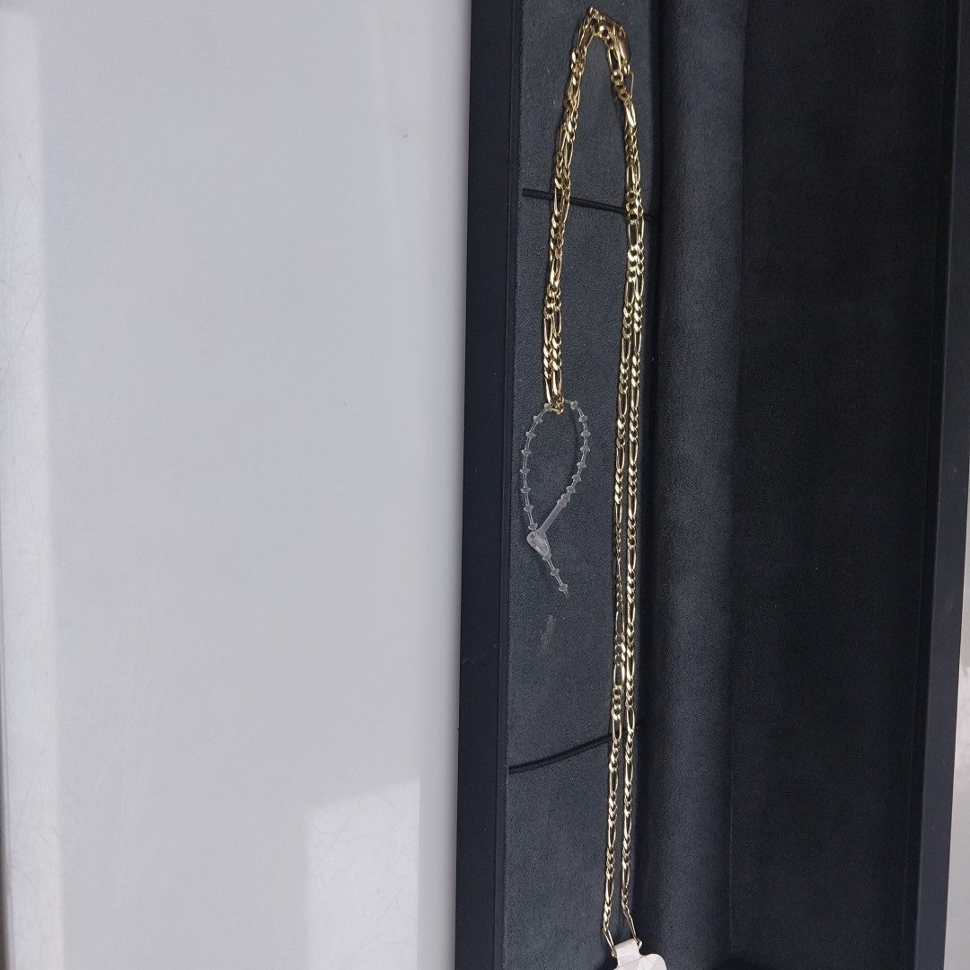 CADENAS 3X1 ORO 14K 55 CM 5.2 GR (NUEVO)