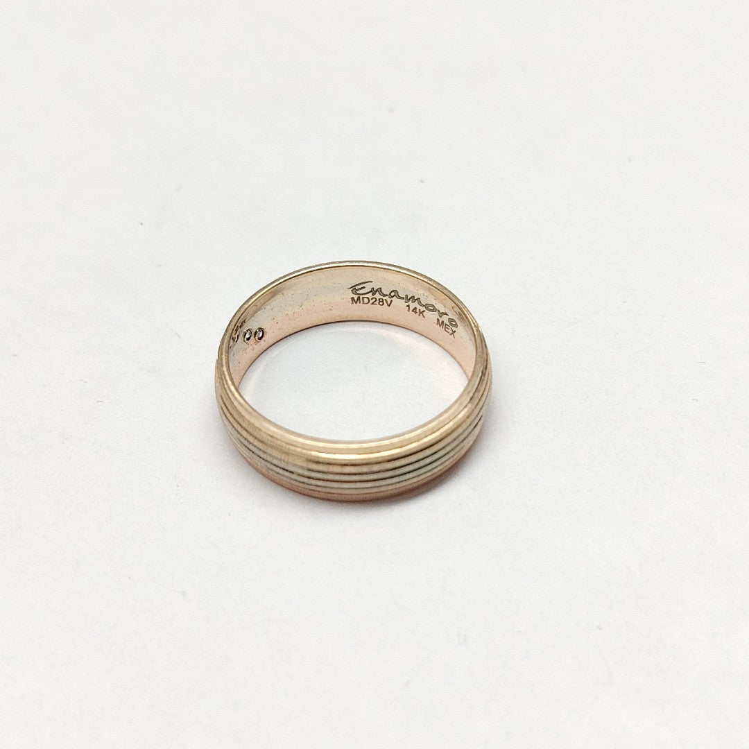 ANILLO DE GRADUACIÓN ORO 14 K 3 GRMS (SEMINUEVO)