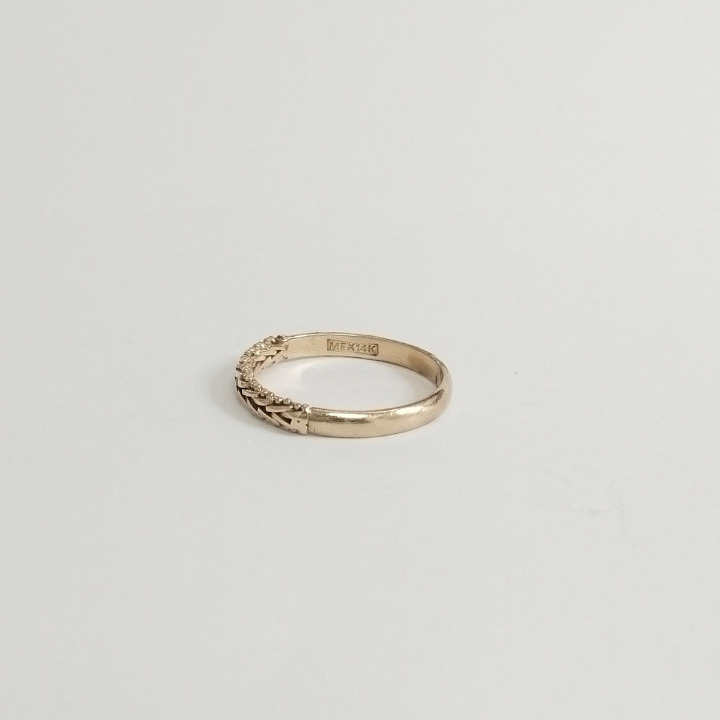ANILLITO ORO 14 K 1.9 GRMS (SEMINUEVO)
