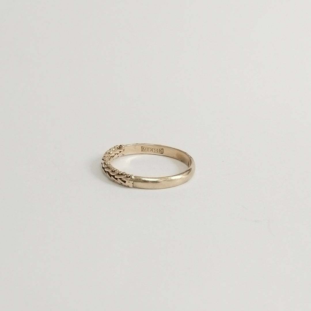 ANILLITO ORO 14 K 1.9 GRMS (SEMINUEVO)