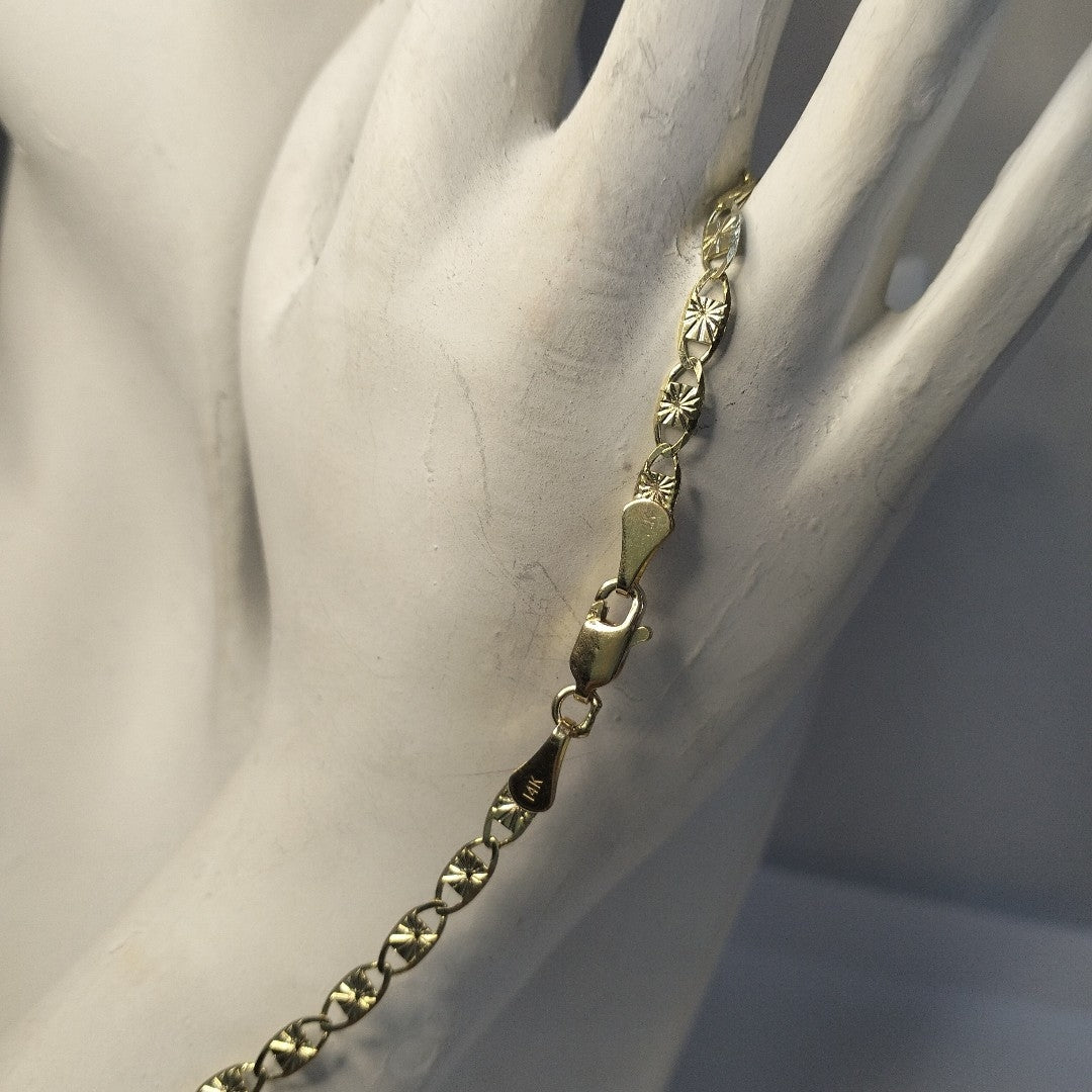 CADENAS GUCHI ORO 14K 55 CM 7.1 GR (NUEVO)