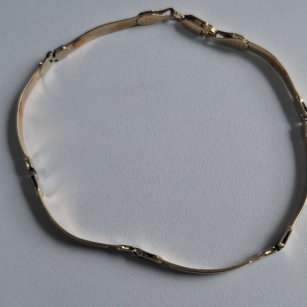 PULSERA ORO 14 K 6.9 GRMS (SEMINUEVO)