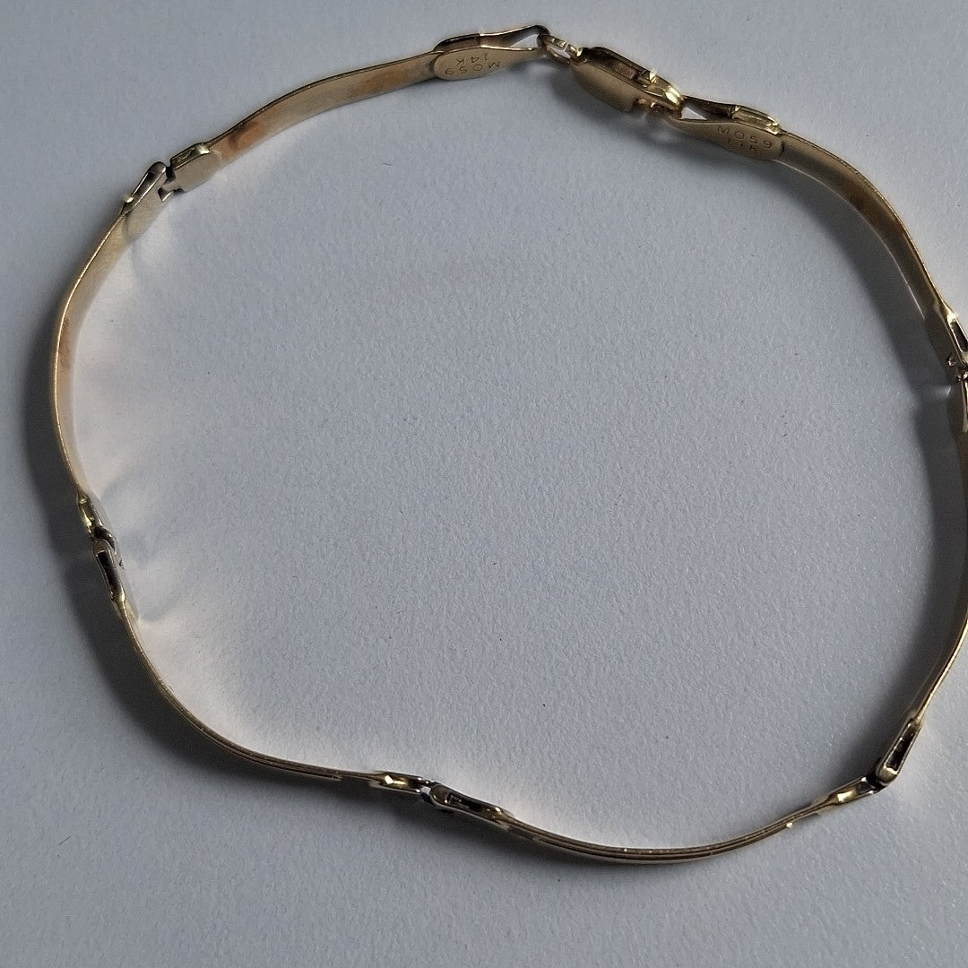 PULSERA ORO 14 K 6.9 GRMS (SEMINUEVO)