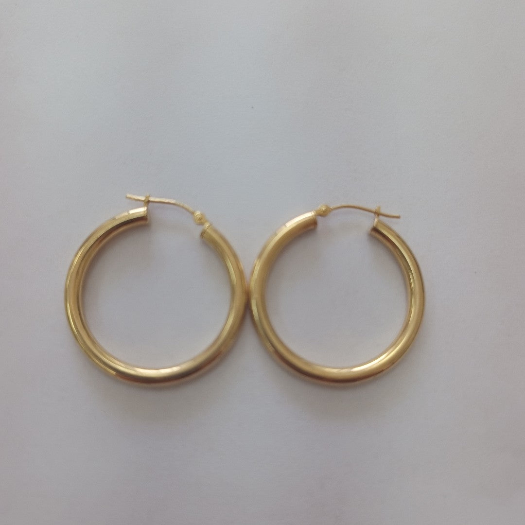 ARRACADAS PAR ORO 14 K 2,10 GRMS (SEMINUEVO)