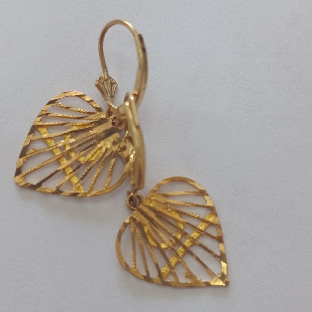 ARETES PAR ORO 14 K 2,20 GRMS (SEMINUEVO)