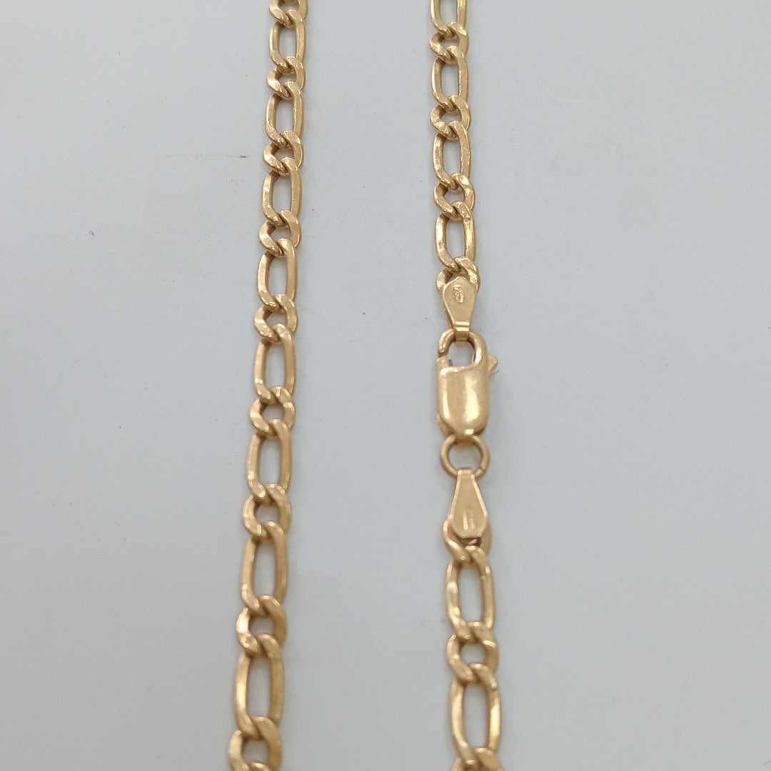 CADENA, MEDALLA RELIGIOSA ORO 18 K 11.1 GRMS (SEMINUEVO)