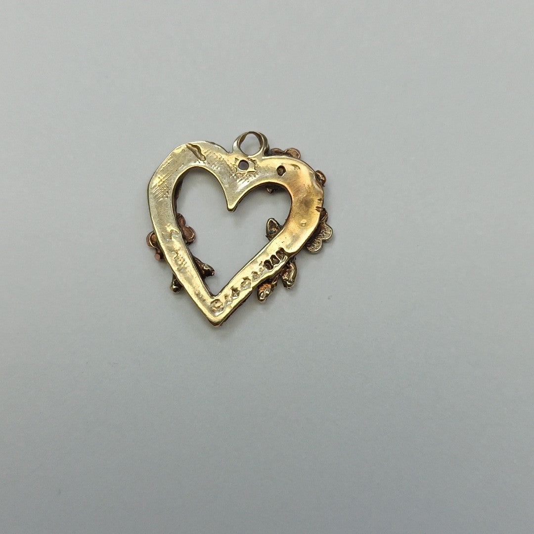 DIJE ORO,ORO COMBINADO 14 K 1,20 GRMS (SEMINUEVO)