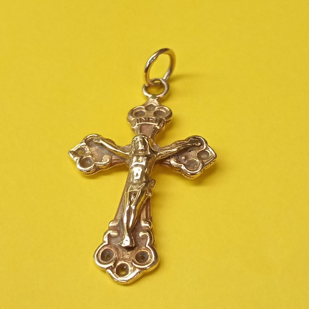 CRISTO, DIJE ORO 18 K 3.2 GRMS (SEMINUEVO)