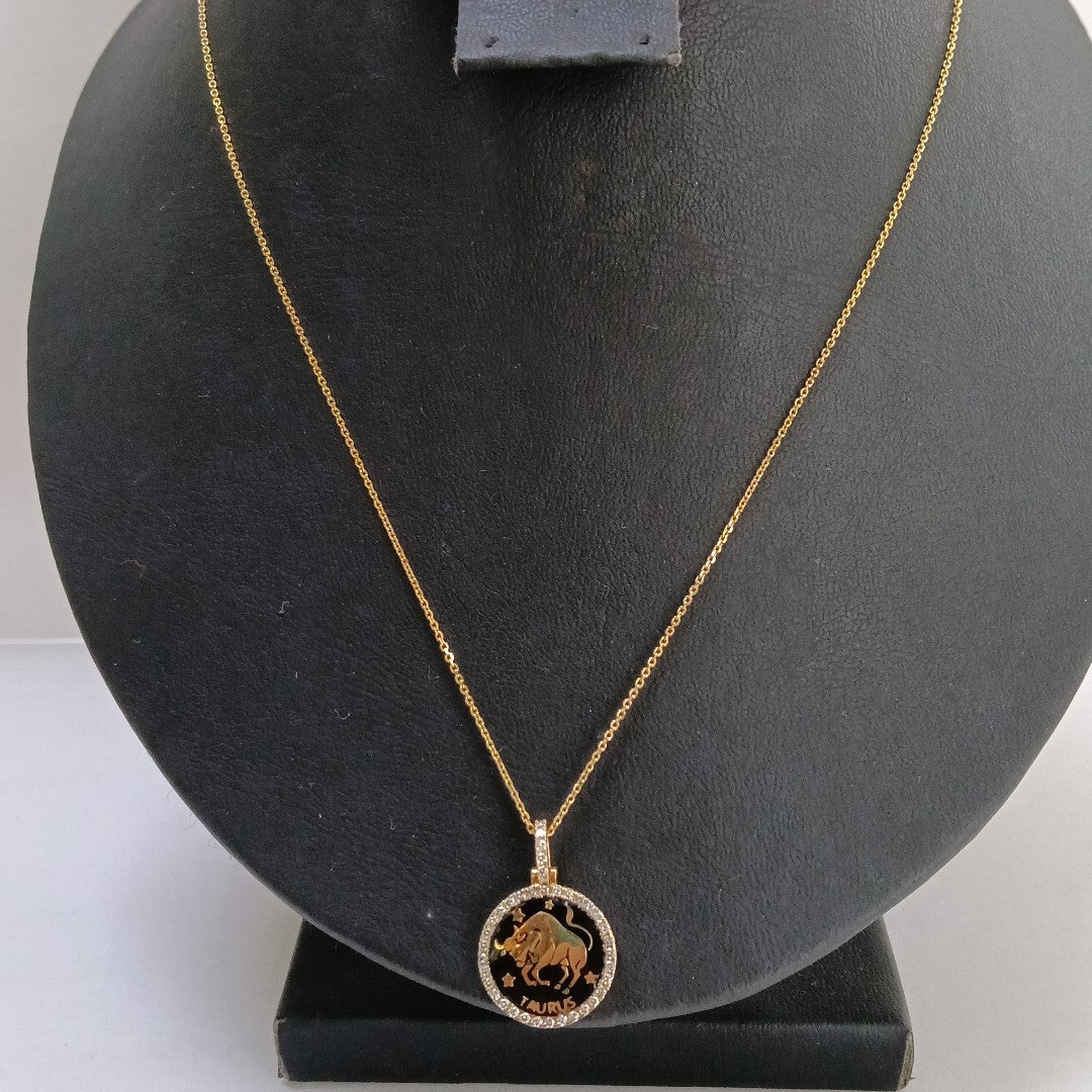 CADENA, DIJE ORO 14 K 3.9 GRMS (SEMINUEVO)