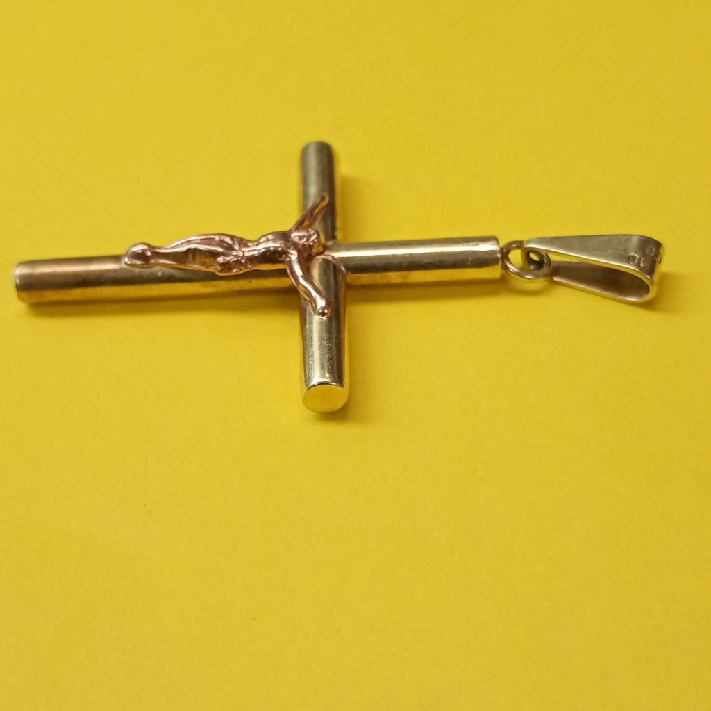 CRISTO, DIJE ORO 10 K 1.6 GRMS (SEMINUEVO)