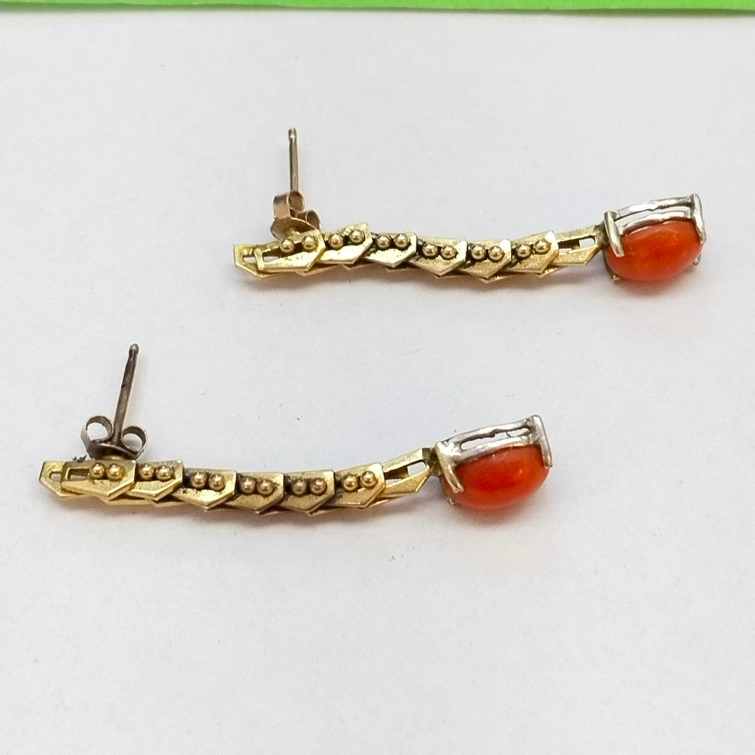ARETES PAR ORO 10 K 4,20 GRMS (SEMINUEVO)