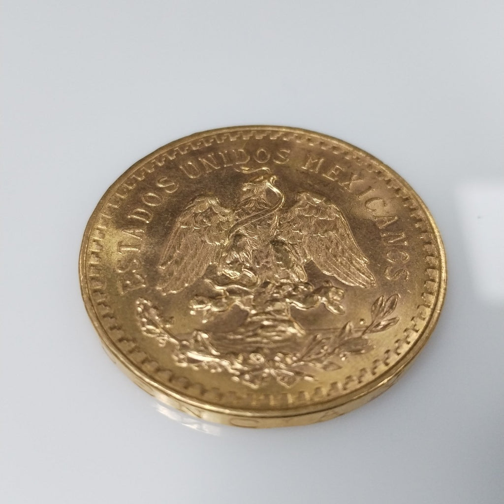 K1 41.6 GRMS 21 K IDENTIFICACIÓN MONEDA NOMINATIVA MONEDAS PESOS 50 PESOS (SEMINUEVO)