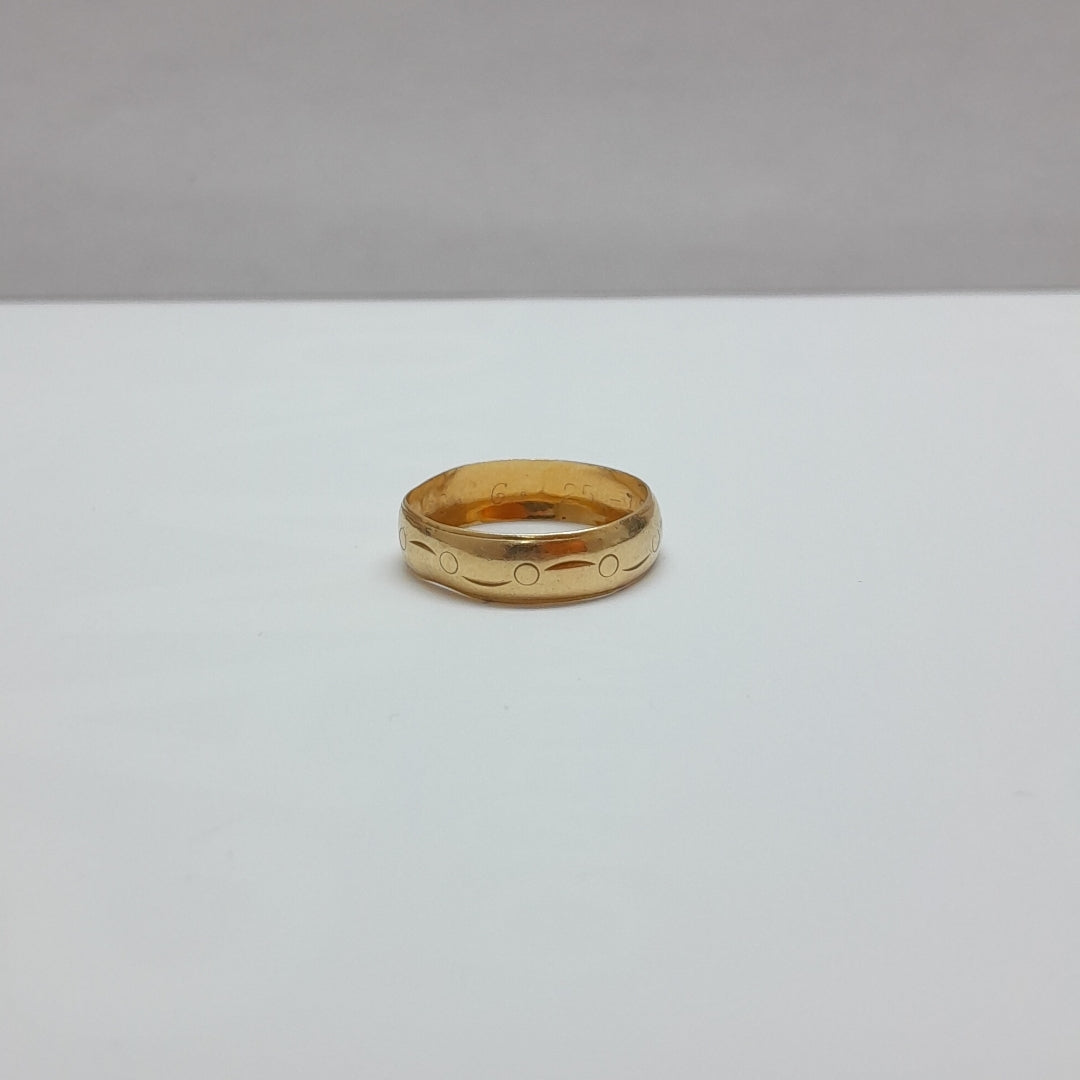 ARGOLLA ORO 14 K 1.5 GRMS (SEMINUEVO)