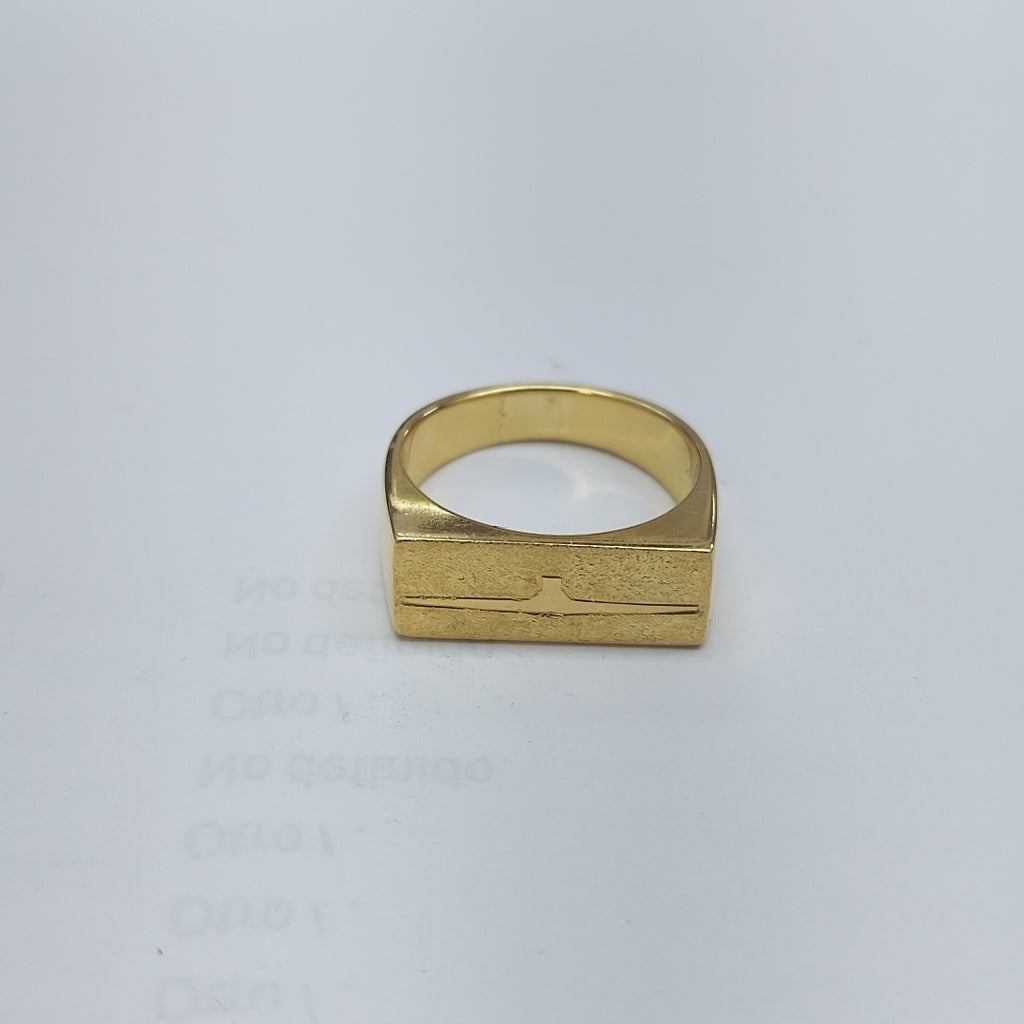 ANILLO ORO 18 K 14.9 GRMS (SEMINUEVO)