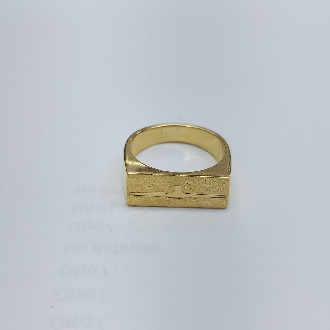 ANILLO ORO 18 K 14.9 GRMS (SEMINUEVO)