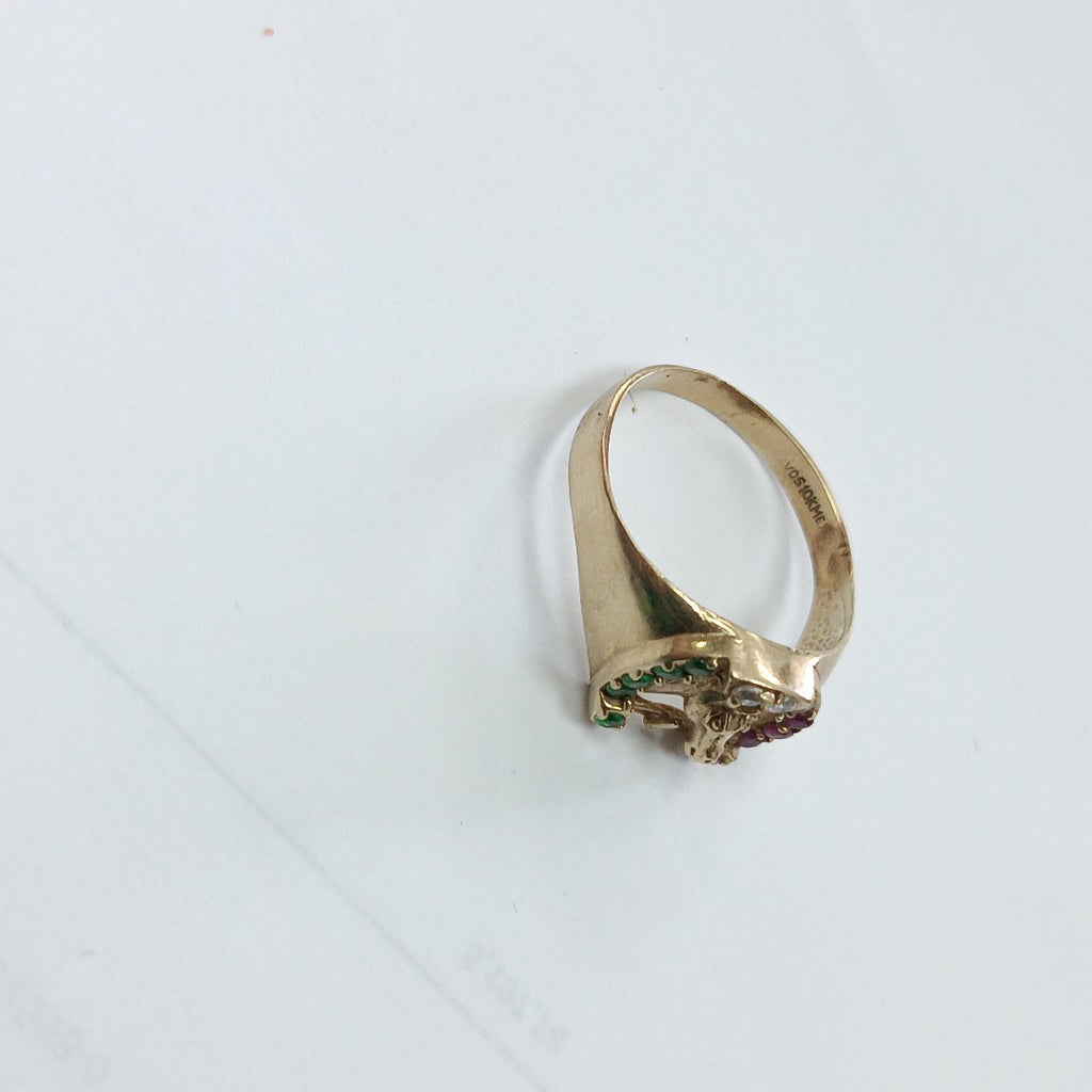 ANILLO ORO 10 K 4,50 GRMS (SEMINUEVO)