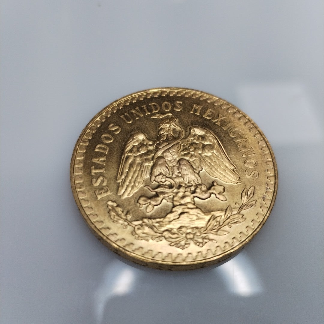 K1 41.6 GRMS 21 K IDENTIFICACIÓN MONEDA NOMINATIVA MONEDAS PESOS 50 PESO (SEMINUEVO)