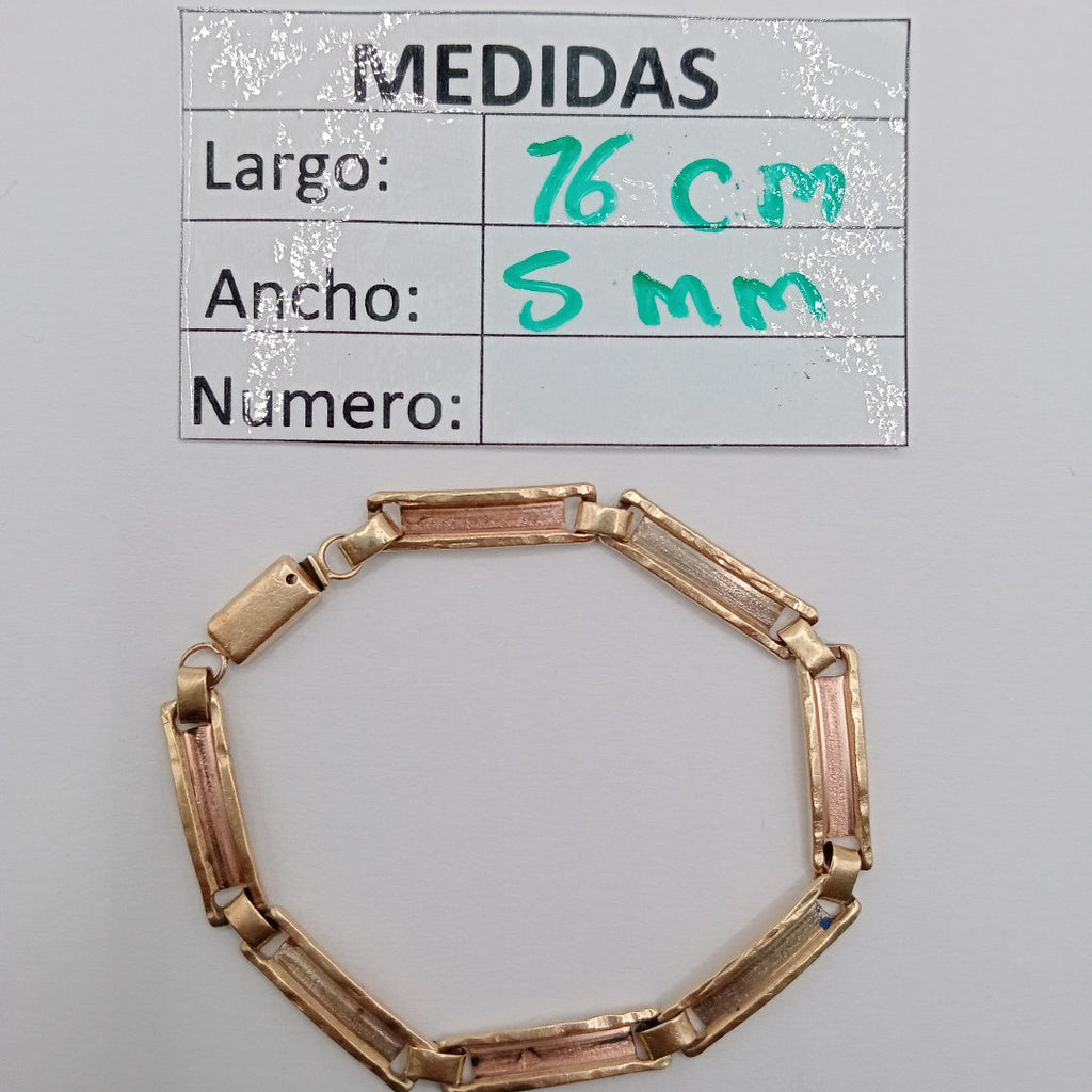 PULSERA ORO 14 K 6.2 GRMS (SEMINUEVO)