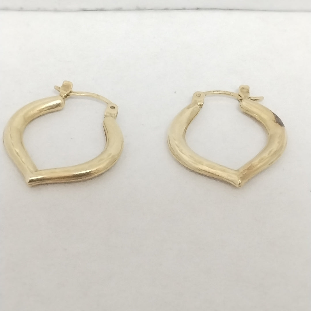 ARETES PAR ORO 14 K 1.7 GRMS (SEMINUEVO)