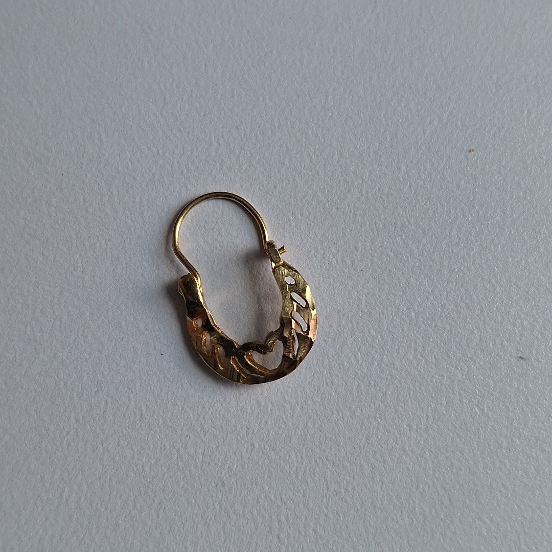 ARETES PAR ORO 10 K 1,40 GRMS (SEMINUEVO)