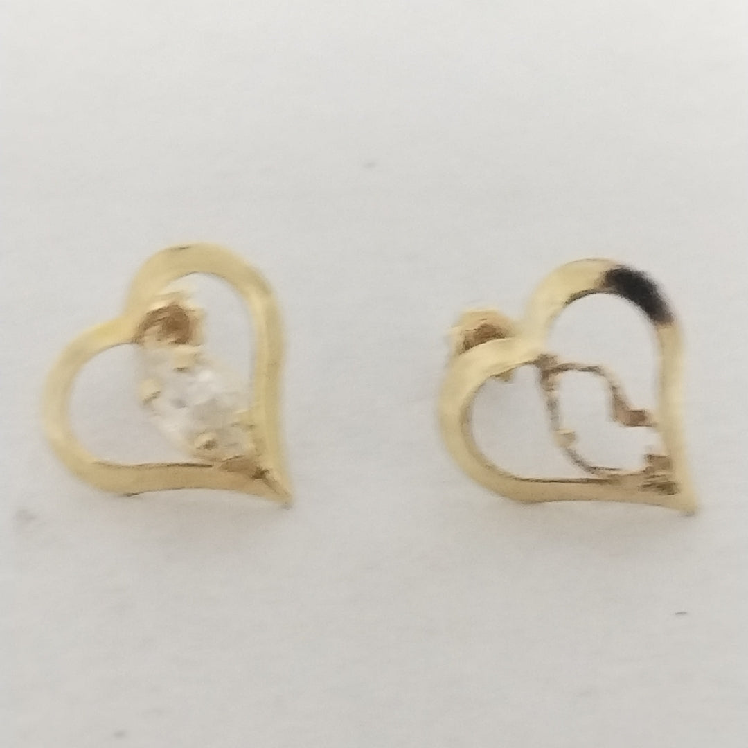 ARETES PAR ORO 14 K 0.7 GRMS (SEMINUEVO)