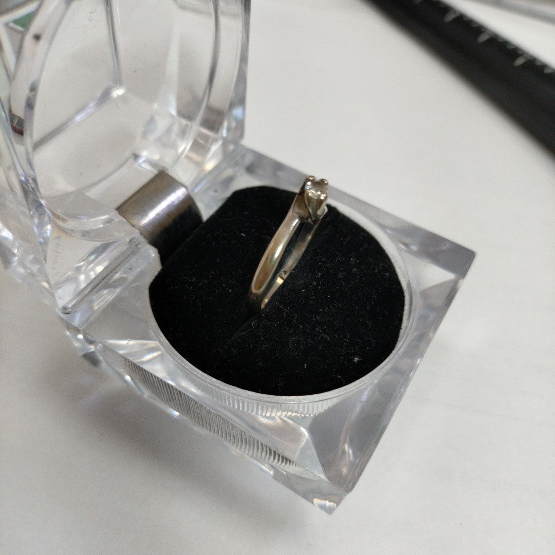 ANILLITO ORO BLANCO 10 K 2,10 GRMS (SEMINUEVO)