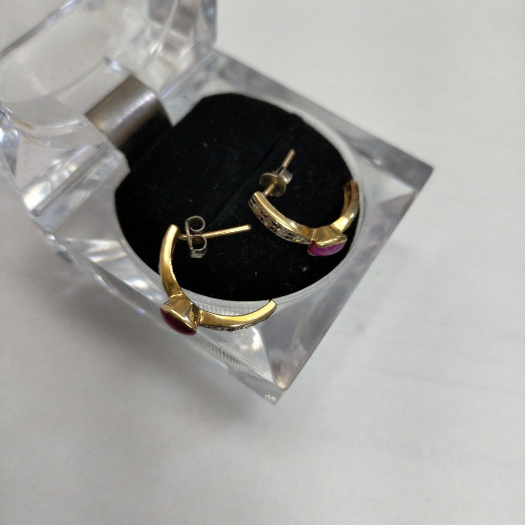 BROQUELES PAR ORO 14 K 3,40 GRMS (SEMINUEVO)