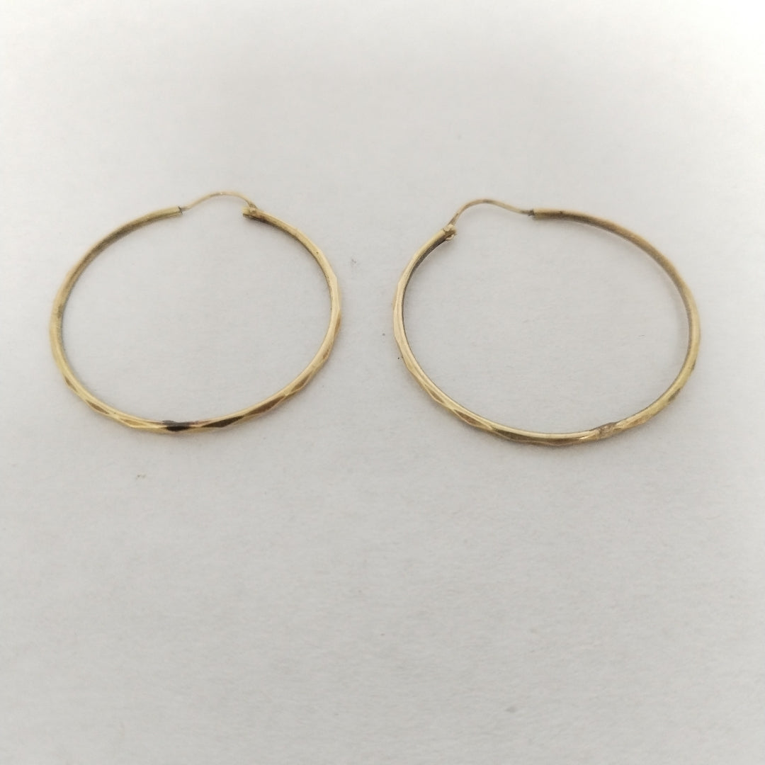 ARRACADAS PAR ORO 14 K 2.5 GRMS (SEMINUEVO)