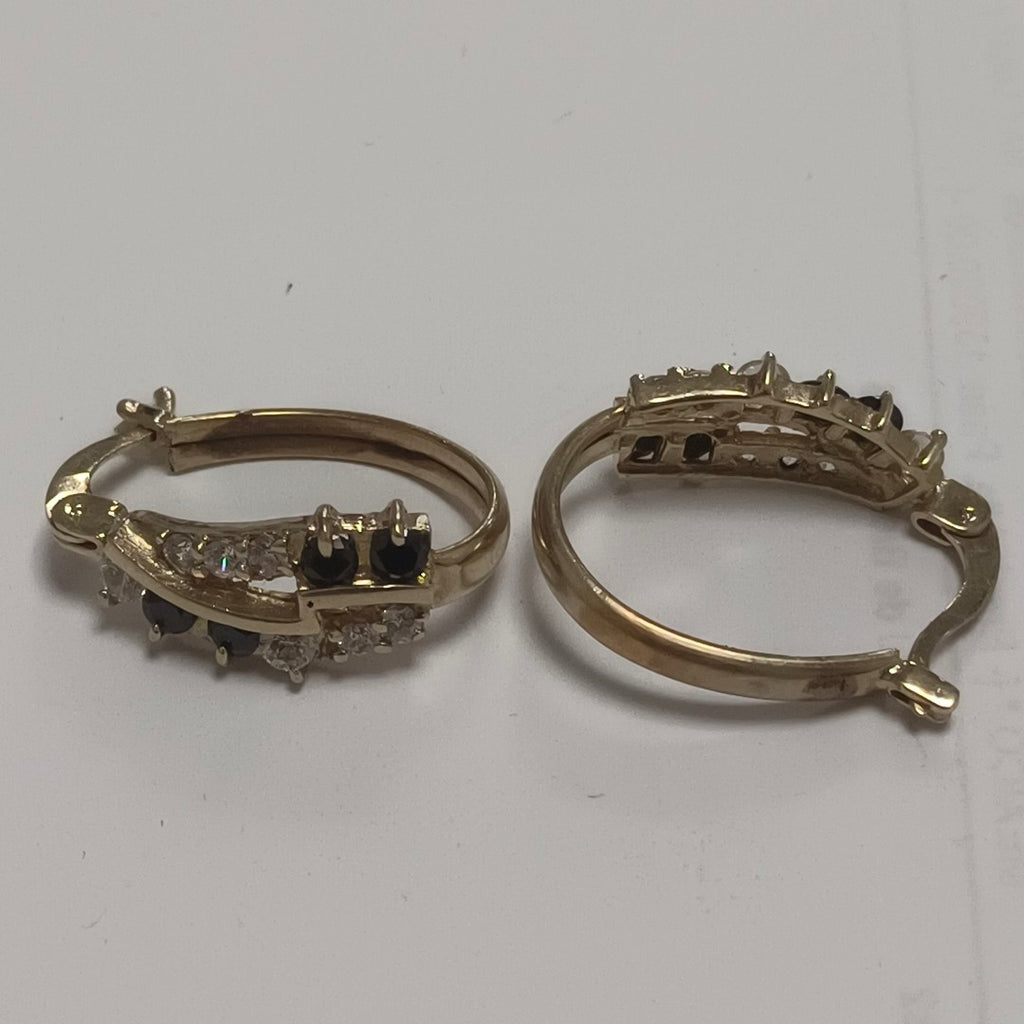 ARRACADAS PAR ORO 14 K 5.9 GRMS (SEMINUEVO)