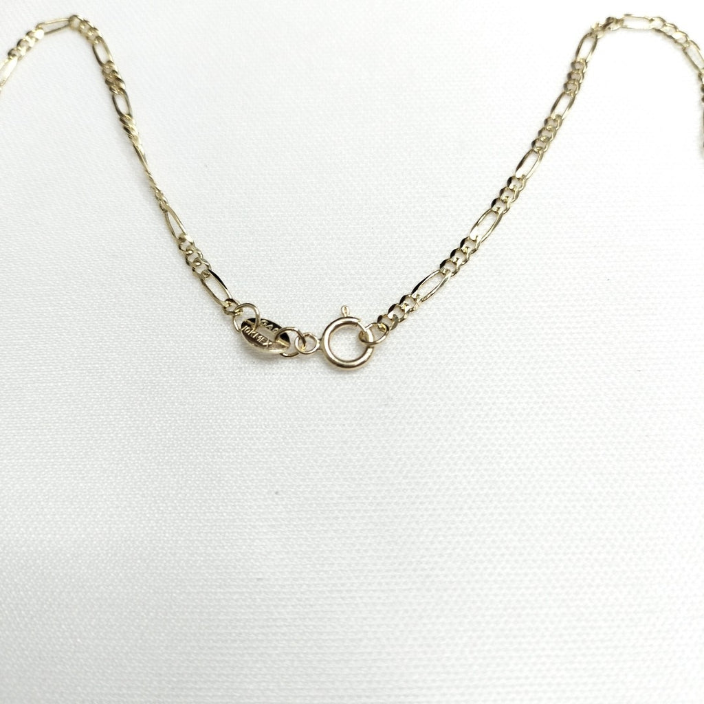 CADENAS TEJIDO 3X1 ORO 10K 55 CM 3.2 GR (NUEVO)