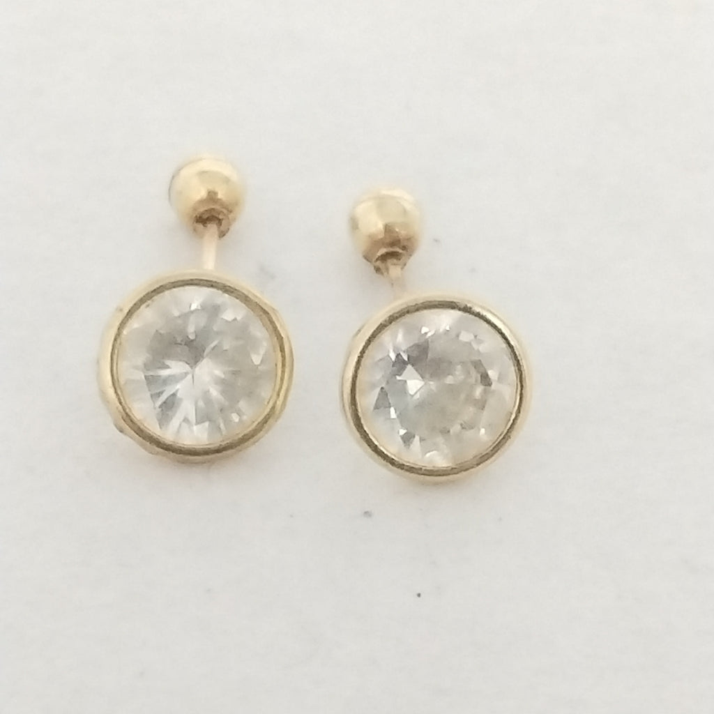 ARETES PAR ORO 14 K 0.8 GRMS (SEMINUEVO)