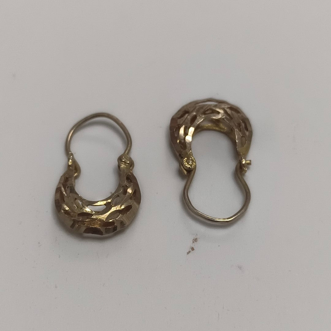 ARETES PAR ORO 10 K 1.1 GRMS (SEMINUEVO)