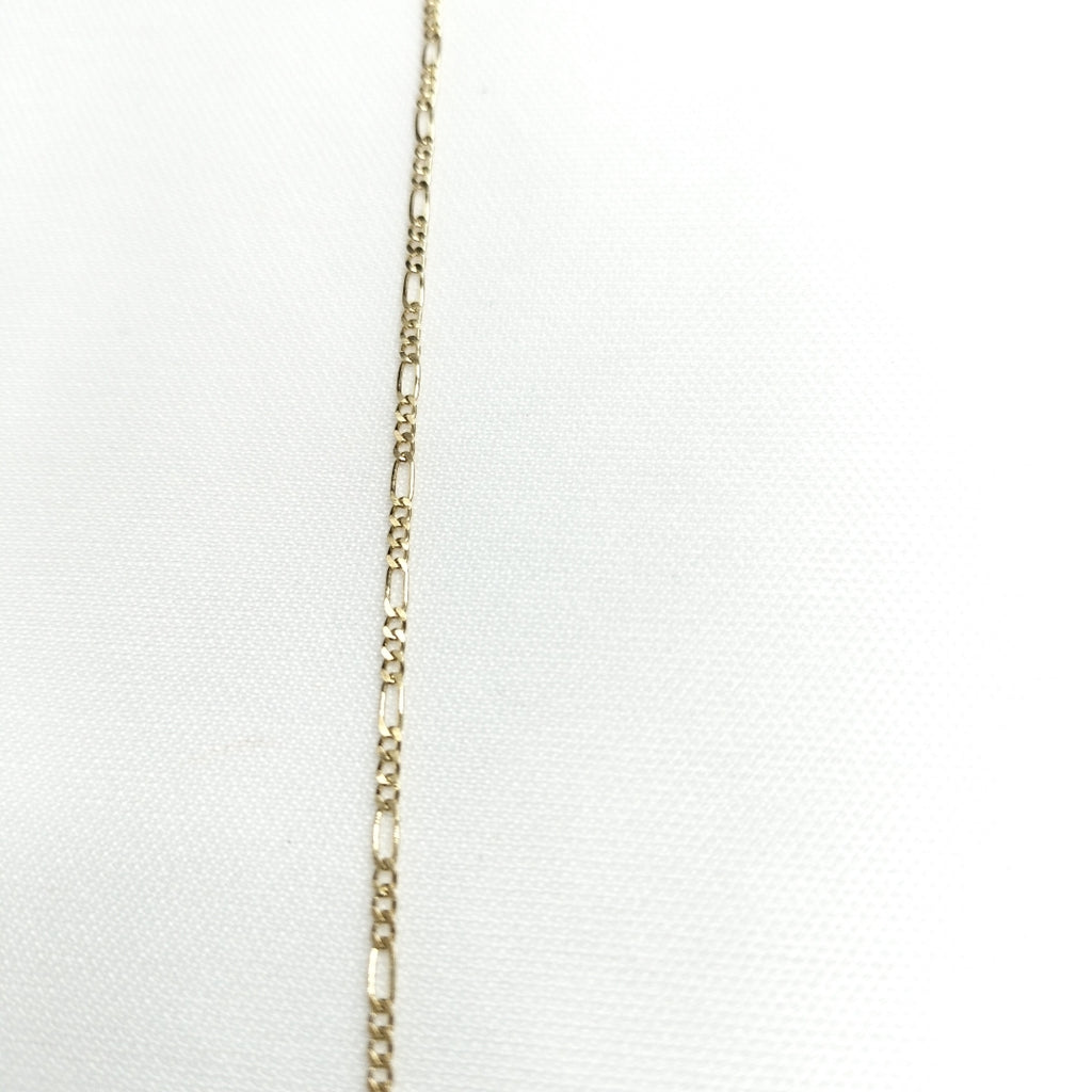 CADENAS TEJIDO 3X1 ORO 14K 55 CM 2.4 GR (NUEVO)