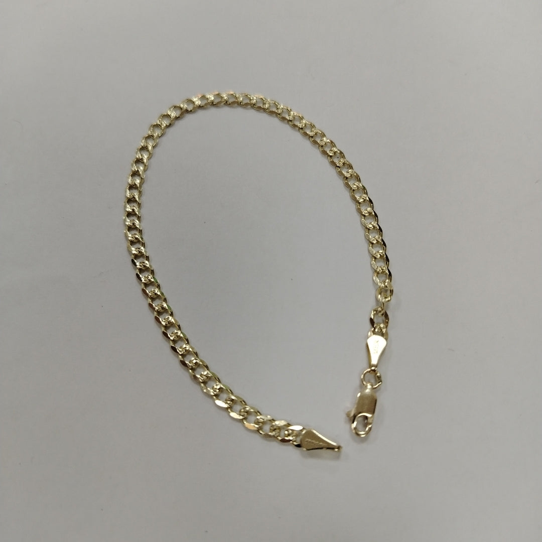 PULSERAS BARBADA ORO 14K 21 CM 5.3 GR (NUEVO)