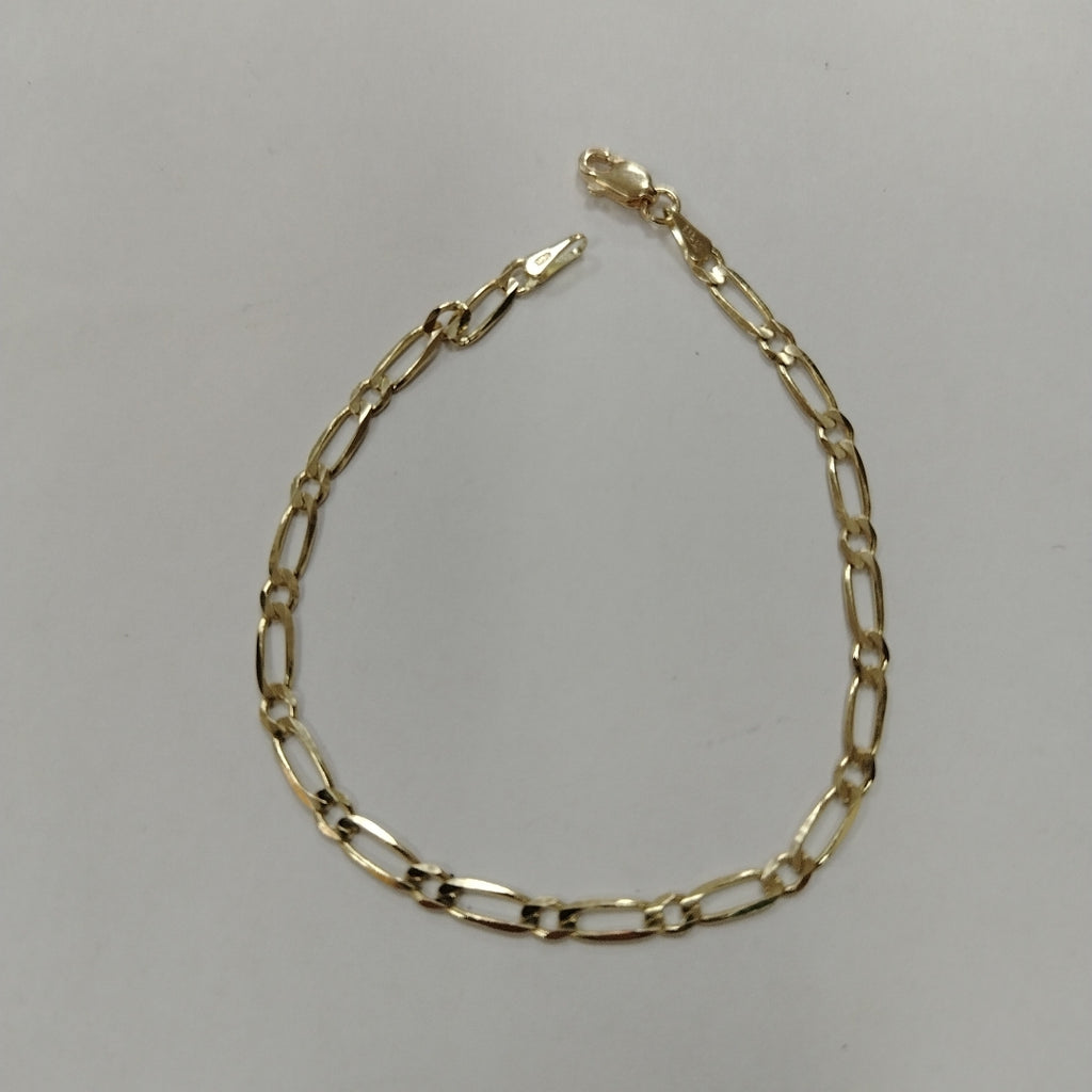 PULSERAS 1X1 ORO 14K 18 CM 2.6 GR (NUEVO)