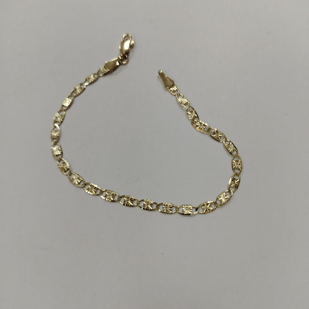 PULSERAS GUCHI ORO 14K 18 CM 2.9 GR (NUEVO)