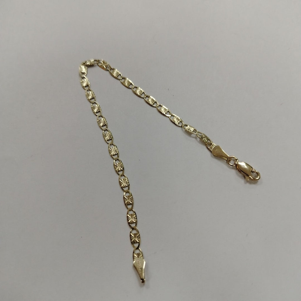 PULSERAS GUCHI ORO 14K 18 CM 2.8 GR (NUEVO)