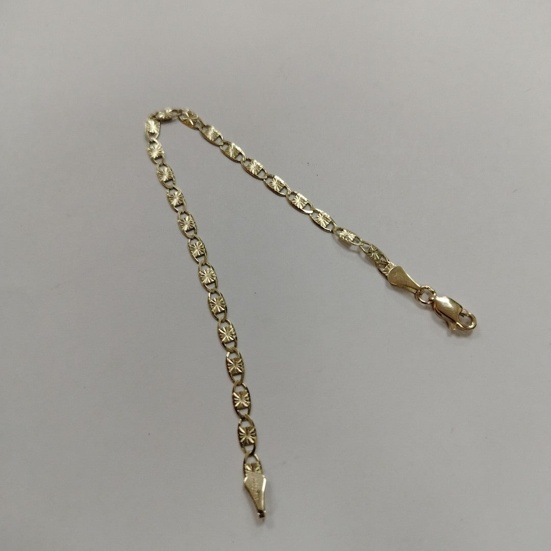 PULSERAS GUCHI ORO 14K 18 CM 2.8 GR (NUEVO)