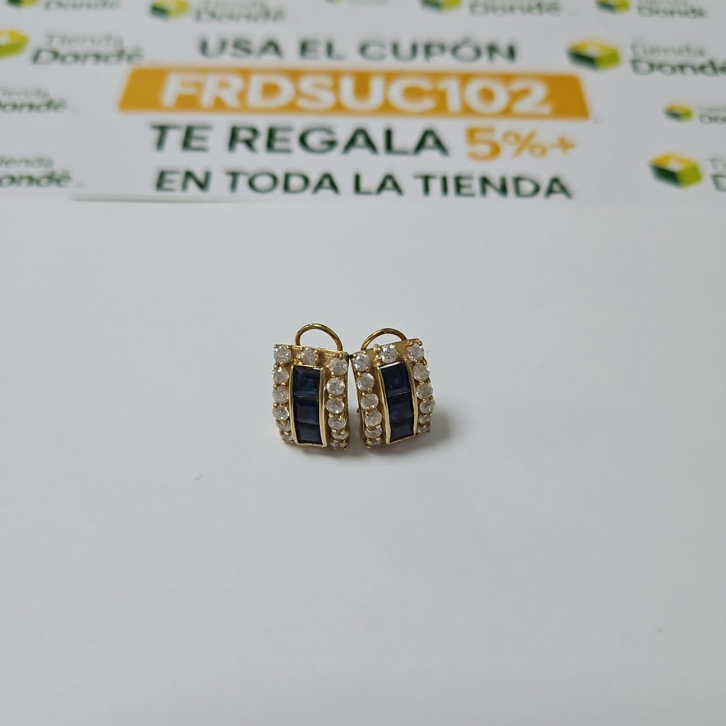 ARETES PAR ORO 14 K 6,80 GRMS (SEMINUEVO)