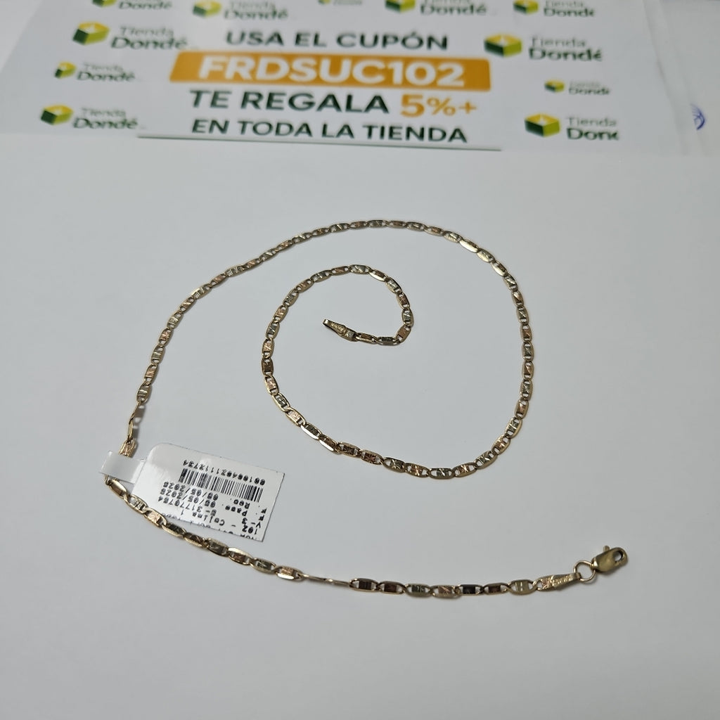 CADENA ORO 10 K 4.8 GRMS (SEMINUEVO)