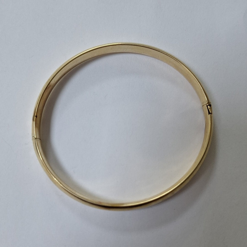 PULSERA RIGIDA ORO 14 K 7.3 GRMS (SEMINUEVO)
