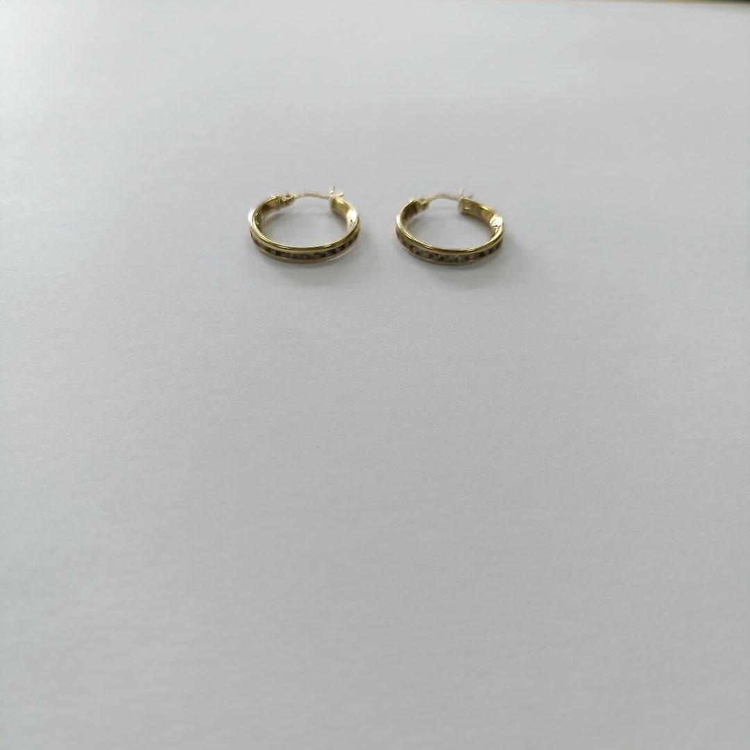 ARRACADAS PAR ORO 10 K 2.2 GRMS (SEMINUEVO)