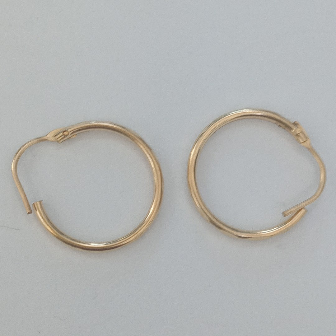 ARRACADAS PAR ORO 10 K 1 GRMS (SEMINUEVO)